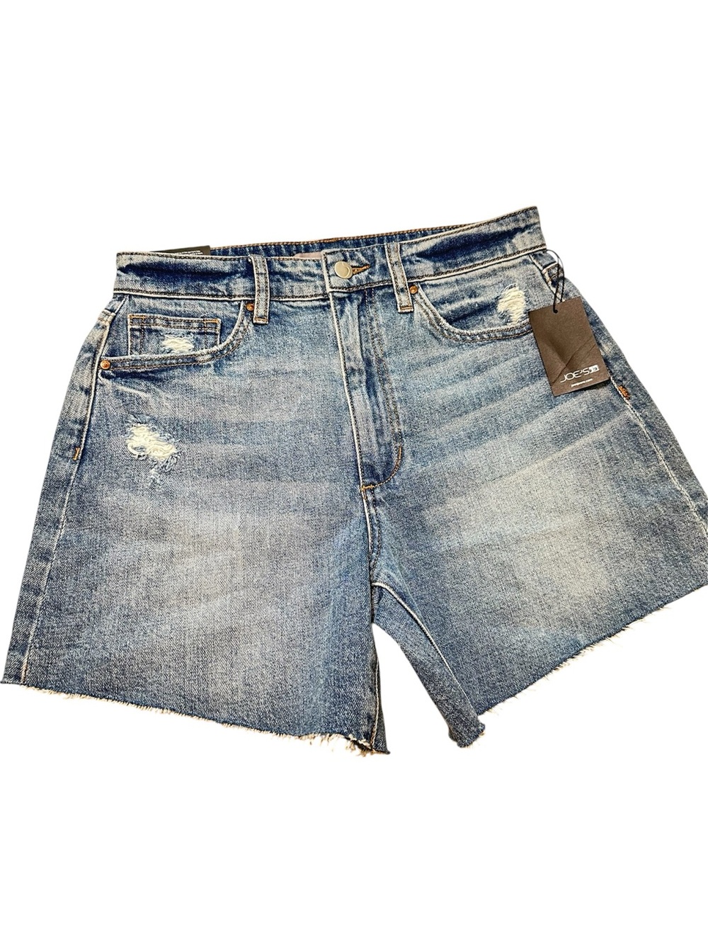 Joe's Jeans shorts  Light Blue Distressed Denim Cutoff size. 26